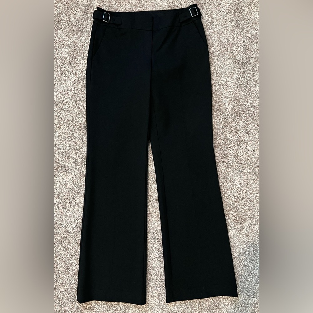LOFT Black Wide Leg Women's Pants Julie Trouser